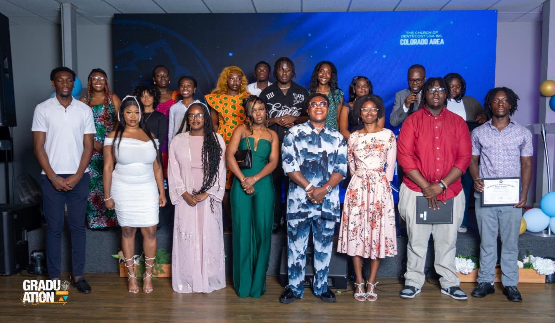 MHC Graduation 2025 group celebration