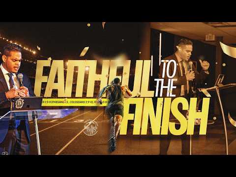 Video thumbnail for Faithful to the Finish | Faithful Unto Death | Pastor Gomez | Revelation 2:8–12