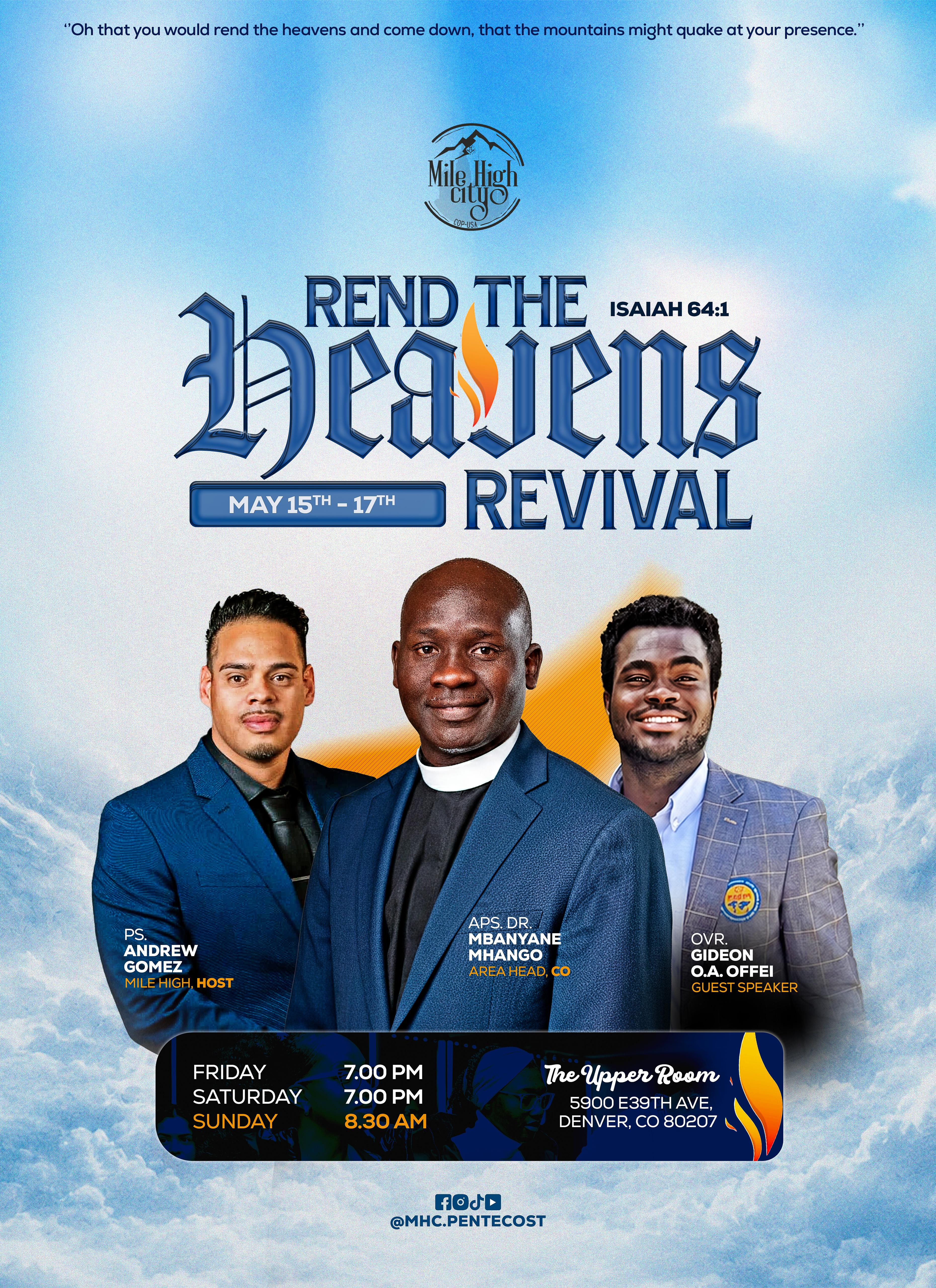 Revival flyer